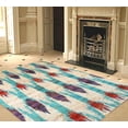thumbnail image 3 of Pasargad Home 6' x 9' Hand-Knotted Sari Silk Ivory/Multi Rug - All Ages, Indoors, 3 of 3