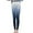 Navy, variant on Women's Retro Printed Thermal Leggings Elastic High Waist Lined Full Length Winter Pants for Casual XXL