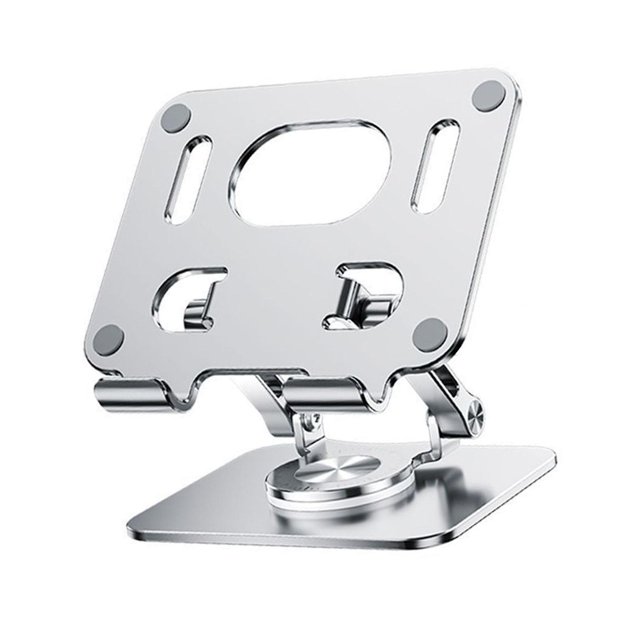 Tablet Stand Desktop Rotating Foldable Aluminum Alloy Heat Dissipation Base Multifunctional Phone Holder