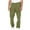 Army Green, variant on WoY2K Men's Work Cargo Jeans with Relaxed Fit and Skinny Leg Side Pockets for Everyday Wear with Zipper Trousers Pants