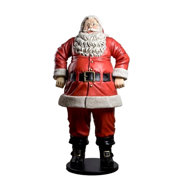 Jolly Santa Claus Christmas Life Size Statue