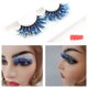 thumbnail image 1 of Xiao Hua pares de pestañas postizas con purpurina y lentejuelas de colores, de visón esponjoso, ideales para cosplay, fiestas de Año Nuevo, maquillaje de escenario (estilo brillante, Q-01), 1 of 3
