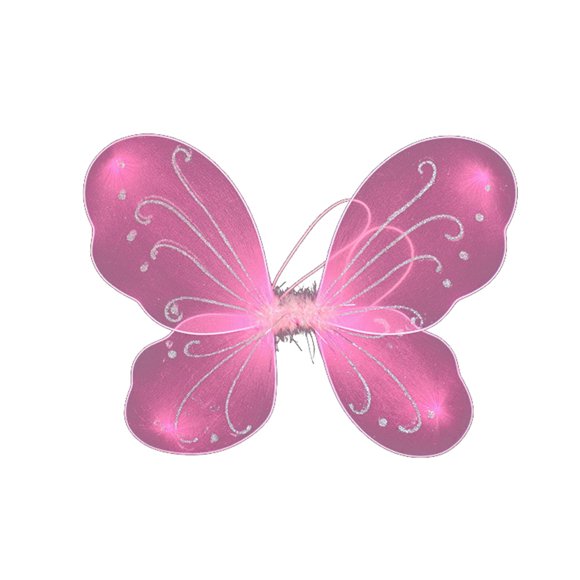 Fortune Ailes de Fée Papillon pour Adulte et Enfant, Costume de Fête d'Halloween, Accessoires de Déguisement