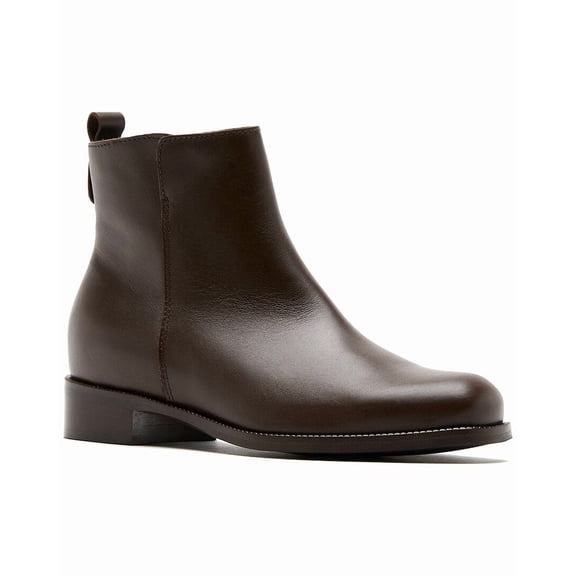 La Canadienne Sea Leather Bootie, 10, Brown
