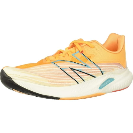 

New Balance Mens FuelCell Rebel V2 Speed Running Shoe 13 White/Habanero/Virtual Sky