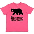 thumbnail image 3 of Inktastic Bozeman, Montana Black Bear Silhouette Youth T-Shirt, 3 of 5