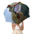 thumbnail image 2 of Caster Semenya Semi-Automatic Foldable Umbrella., 2 of 5