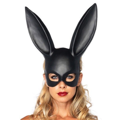Easter Party Rabbit Bunny Ears Mask Cosplay Costume Masquerade Headband 