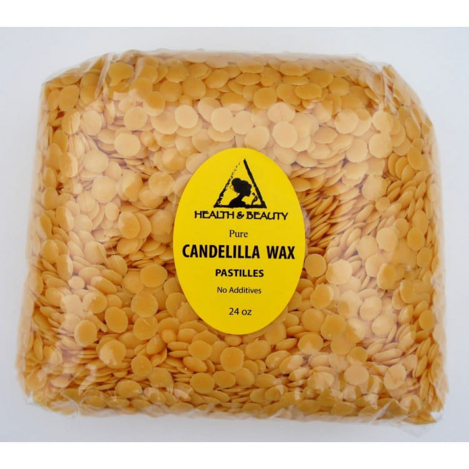 CANDELILLA WAX FLAKES ORGANIC VEGAN BEADS PASTILLES PRIME 100% PURE 24 OZ