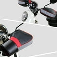 thumbnail image 3 of Manguitos de manillar de motocicleta para clima frío, guantes para mantener las manos calientes, manos suaves y cálidas 35cmx28cm Reflectante Cola Manoplas de manillar, 3 of 8