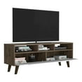 thumbnail image 5 of Tuhome Oslo Tv Stand 2.0 Dark Brown / White MDF, 5 of 5