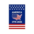 thumbnail image 4 of America 250 Flag 12x18 C, 250th Anniversary USA Flag for Outside Patriotic Yard Decor 4th of July Independence Day, 4 of 6