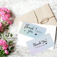 thumbnail image 2 of CUITING 50 Pcs Paper Greeting Cards Thank You Mini Baby Boy Shopping, 2 of 8