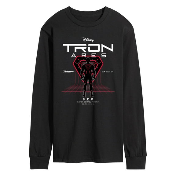 Tron Ares - Tron Dark Digital - Men's Long Sleeve Graphic T-Shirt