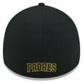 thumbnail image 4 of Men's New Era  Black San Diego Padres 2024 Armed Forces Day 39THIRTY Flex Hat, 4 of 6
