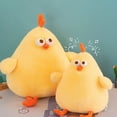 thumbnail image 4 of 25/45CM  Yellow Chick Doll Soft Stuffed Animal Chicken Plush Toys Pillow Comfort Cushion Gift For Children Home Decor, 4 of 10