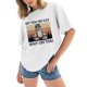 thumbnail image 1 of Gibobby Camiseta de manga corta para mujer Camisetas tamaño para mujer, camisetas holgadas manga corta con cuello redondo, blusa informal verano, camiseta bás(Blanco,CH), 1 of 4