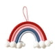 thumbnail image 1 of Colgante de decoración de habitación para niños, colgante de decoración de pared de arco iris de nubes tejidas Wmkox8yii  fhajkh1033, 1 of 1