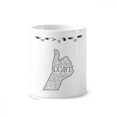 thumbnail image 1 of LGBT bandera del arco iris grandes Taza de cepillo de dientes, 1 of 3