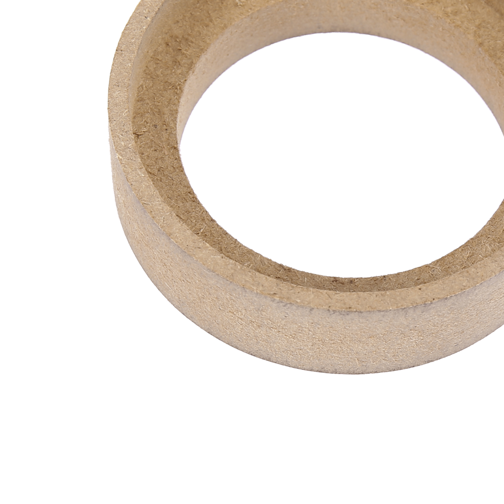 Unique Bargains 2Pcs Car Speaker Ring Adaptor Brackets Recess Bezel Plate Wood 1.2"