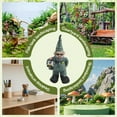 thumbnail image 3 of ICERUN Garden Gnomes,Resin Airforce Gnome Elf Yard Decorations Outdoor,Flower Bed Scene Funny Garden Gnomes,Style4, 3 of 7