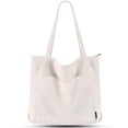 thumbnail image 1 of Bolso Prite Corduroy para mujer con hombros grandes, color beige, 1 of 7
