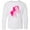 AA-White, variant on Inktastic Pink Unicorn Long Sleeve Youth T-Shirt