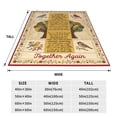thumbnail image 2 of Bereavement Gifts Blanket Sympathy Gift Memorial Gifts - In Memory Of Loved One, Condolences Gift, In Loving Memory Blankets, Memorial Gifts For Loss Of Mom Dad Grandma Grandpa Pet 50x40, 2 of 6