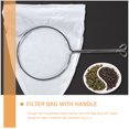 thumbnail image 3 of Filtros de café, bolsas de acero con forma de anillo, coladores de malla para té, coladores finos y alimentos, nueces, leche, 3 of 6
