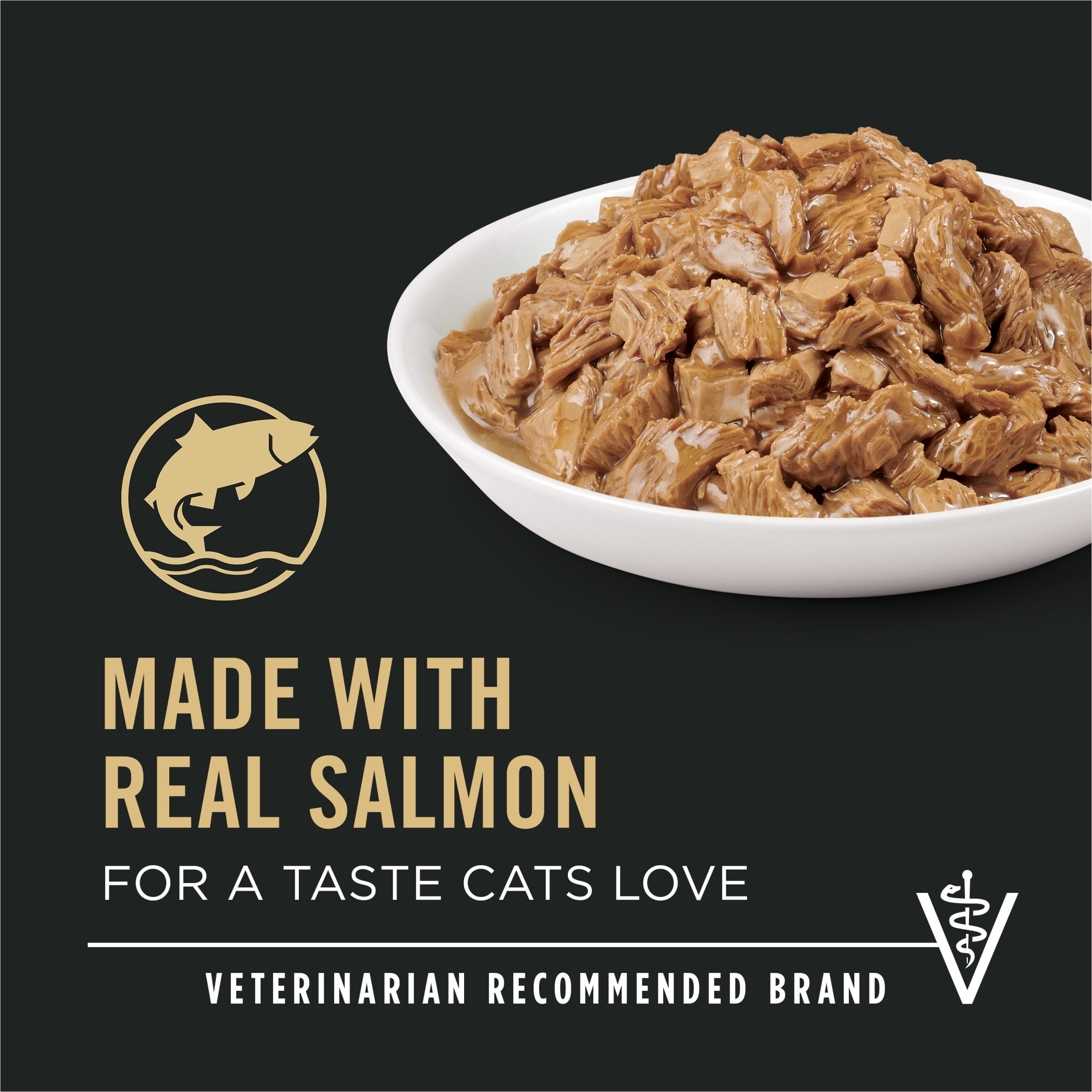 Purina Pro Plan Indoor Balance, Grilled Salmon Entree in Sauce, Wet Cat Food, 3 oz Cans, 12 Pack