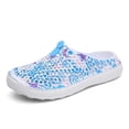 thumbnail image 3 of GPOECD Ladies Slippers Men's Garden Clogs Outdoor Slippers Lightweight Breathable Slipon Shoes for Walking Comfortable Casual Wear Mens Sandals Blue,6, 3 of 7