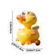 thumbnail image 3 of Wind Up Rocking Duck Toy, Infant Crawling Toys for Encourgaing Baby Walking & Moving,Tummy Time Toys for 0-3-6 6-12 12-18 Months Baby Gifts (Yellow), 3 of 6