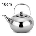 thumbnail image 1 of Bouilloire en Acier Inoxydable Poignée Résistante à la Chaleur Cafetière de Camping pour Cuisinières à Gaz Induction Maison Camping, 1 of 12