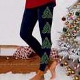 thumbnail image 3 of WILLBEST Leggings con Estampado de Árbol de Navidad para Mujer, Pantalones de Yoga Festivos, Ajustados, Ropa Deportiva, Mallas Cómodas para Entrenar Extra Grande, 3 of 4