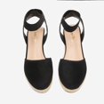thumbnail image 4 of Sandalia DREAM PAIRS AMANDA-1 con Tirantes Elásticos en el Tobillo Negra, 4 of 6