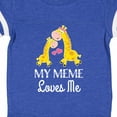 thumbnail image 4 of Inktastic My Meme Grandma Loves Me Giraffe Boys or Girls Baby Bodysuit, 4 of 5