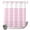 Pink, variant on Small Stall No Hook Shower Curtains Pink Waterproof Fabric Shower Curtain Set Country French Rustic Buffalo Plaid Modern Art Bath Curtains for Bathroom Decor with See Through Top Window 36x72 Inch