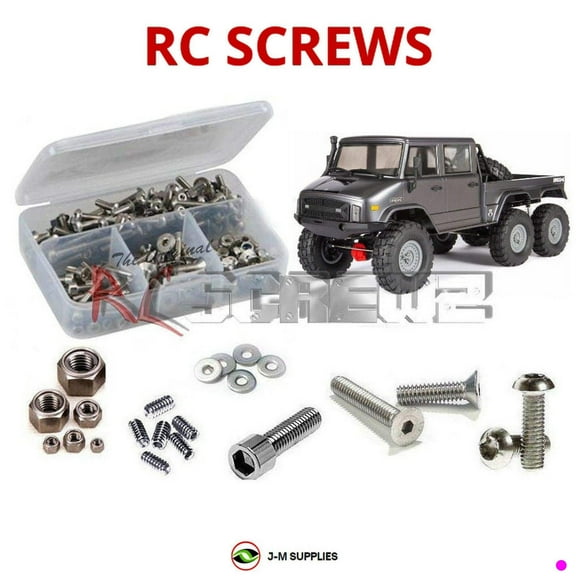 RCScrewZ Stainless Steel Screw Kt axi033 for Axial Racing UMG10 6×6 RTR AXI03002 RC Car | SET