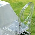 BalsaCircle Clear Stackable Acrylic Transparent Armless Chiavari Chair ...