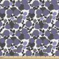 thumbnail image 1 of Floral Fabric by the Yard, Pastel Dahlia Blossoms Flourishing Petals Buds Fragrance of Summer, Upholstery Fabric for Dining Chairs Home Decor Accents, Dark Grey and Blue Violet by Ambesonne, 1 of 5