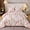 Pink Tulip, variant on Koniroom Purple Comforter Set Queen Size, Botanical Bedding Sets Queen Size with Cute Flowers Printing for Women Teen Girls All Season 3 Pieces Comforters with 2 Pillow Shams (90x90 Inches)
