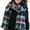 Navy/Green, variant on ToBeInStyle Women's Classic Plaid Blanket Scarf