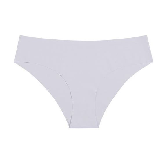 UAMVSH Women's Seamless Underwear Low Waisted No Show Panties Soft Stretch Breathable Ladies Underwear