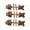 A002- Style B, variant on Fish Wall Decor, Farmhouse Wall Decor Living Room, Wood Art Wall Decor, Rustic Farmhouse Wall Decor, 3 Pcs 7X2.5 Inch Driftwood Fishbone Shaped Hanging Ornaments for Cottage Home