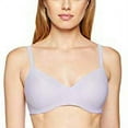 thumbnail image 3 of Hanes Ultimate Women's Wireless Bra with T-Shirt Softness Lavendar Freeze Micro Dot 36D, 3 of 3