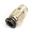 thumbnail image 2 of Mitsubishi Evo 7 8 9 X Turbo Wastegate PUSH LOCK Black Vacuum Fitting Kit, 2 of 4