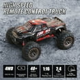 thumbnail image 3 of Hot Bee Remote Control Car, 1:16 RC Monster Truck, 24+ MPH 4WD Off Road with Lights Gift for Boys Kids and Adults, 3 of 8