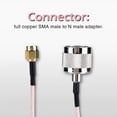 thumbnail image 1 of Cable SMA, 1pcs SMA SMA Cable de Conexión Masculino A N, 1 of 7