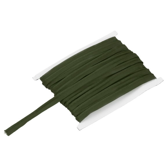 Piping Cord Trim 12 Yards 5/8 Inch Piping Tape for Sewing DIY Crafting Fabric Edge Trim Dark Green