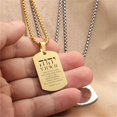 thumbnail image 3 of Collar HOMLIFFER YHVH Jehová Yahvé Tetragrammaton Oro, 3 of 6